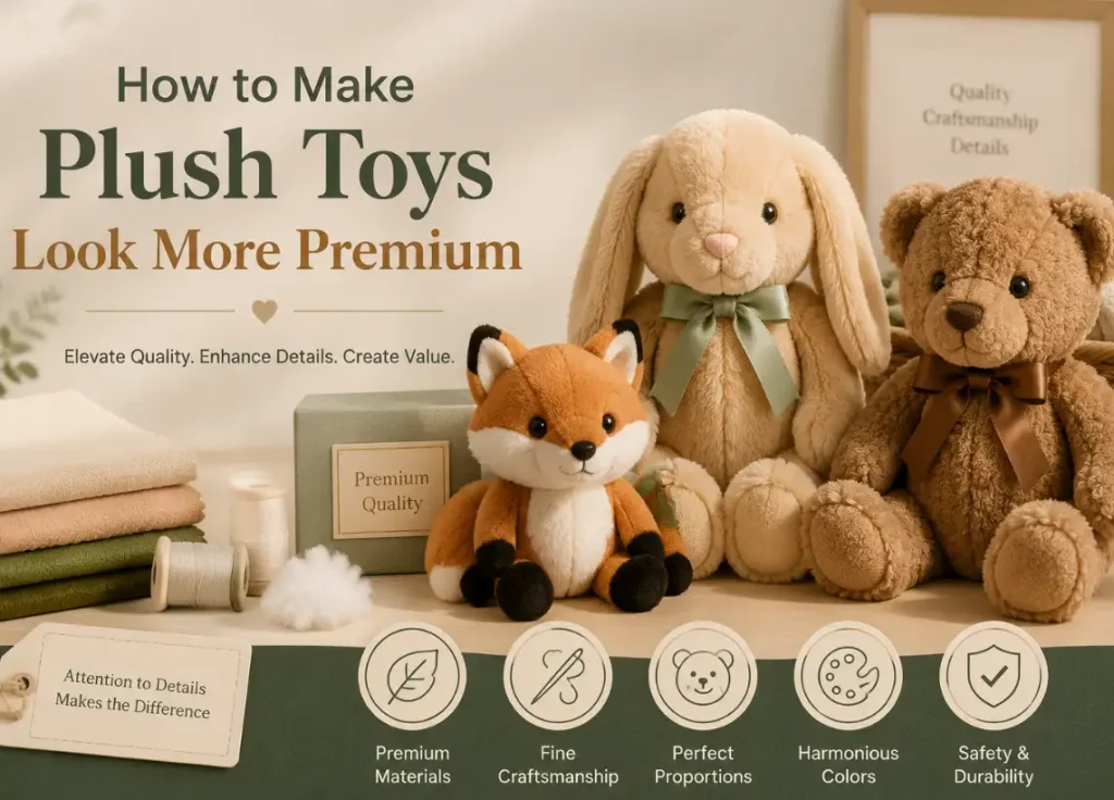 How to Make Plush Toys Look More Premium