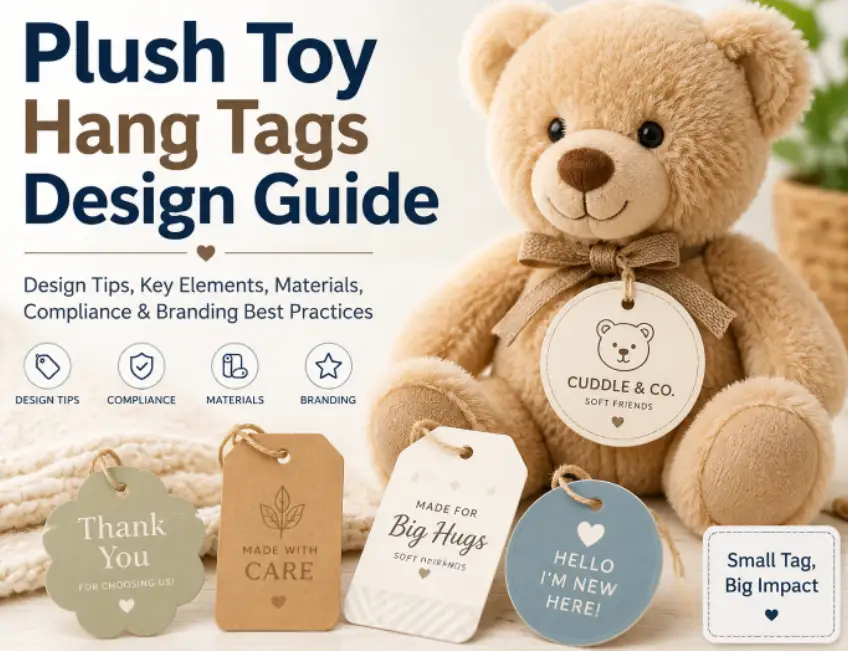 Plush Toy Hang Tags Design