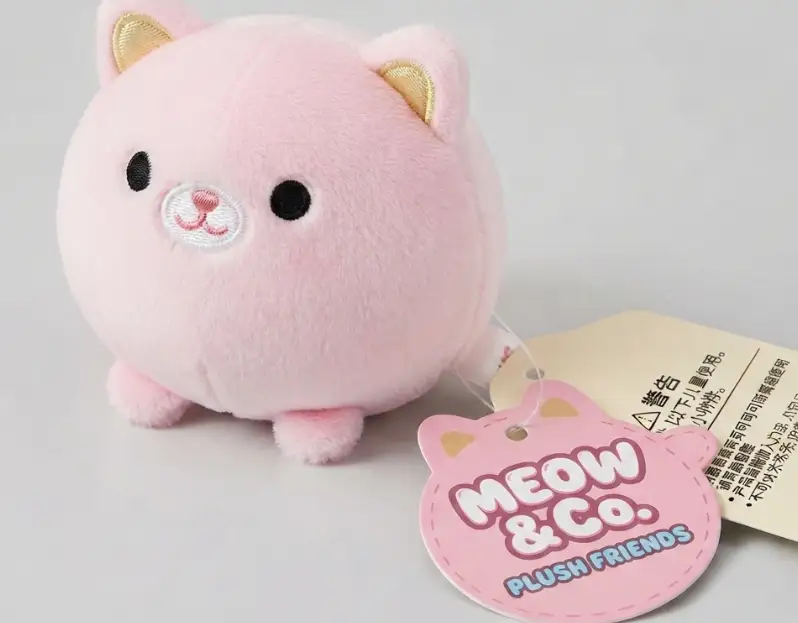 plush toys hang Tag