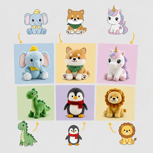 custom plush toys solution service
