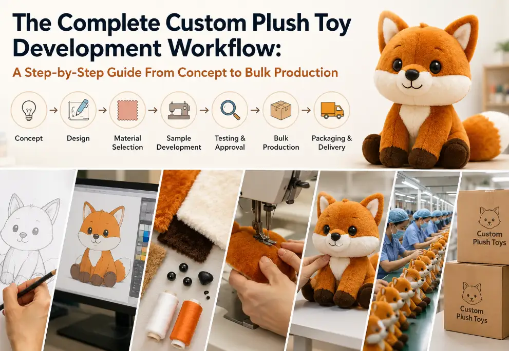 Complete Custom Plush Toy Development Workflow